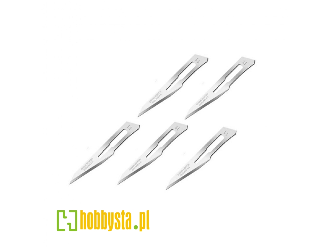 Modelcraft/Sm Blades #11 X5 - zdjęcie 1 Modelcraft/Sm Blades #11 X5 - zdjęcie 1