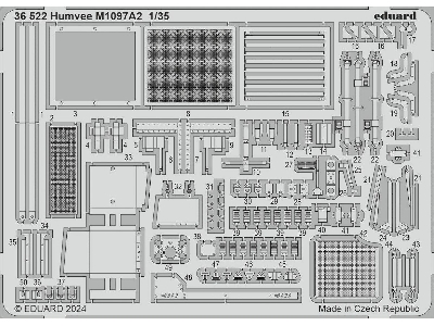 Humvee M1097A2 1/35 - ICM - zdjęcie 1