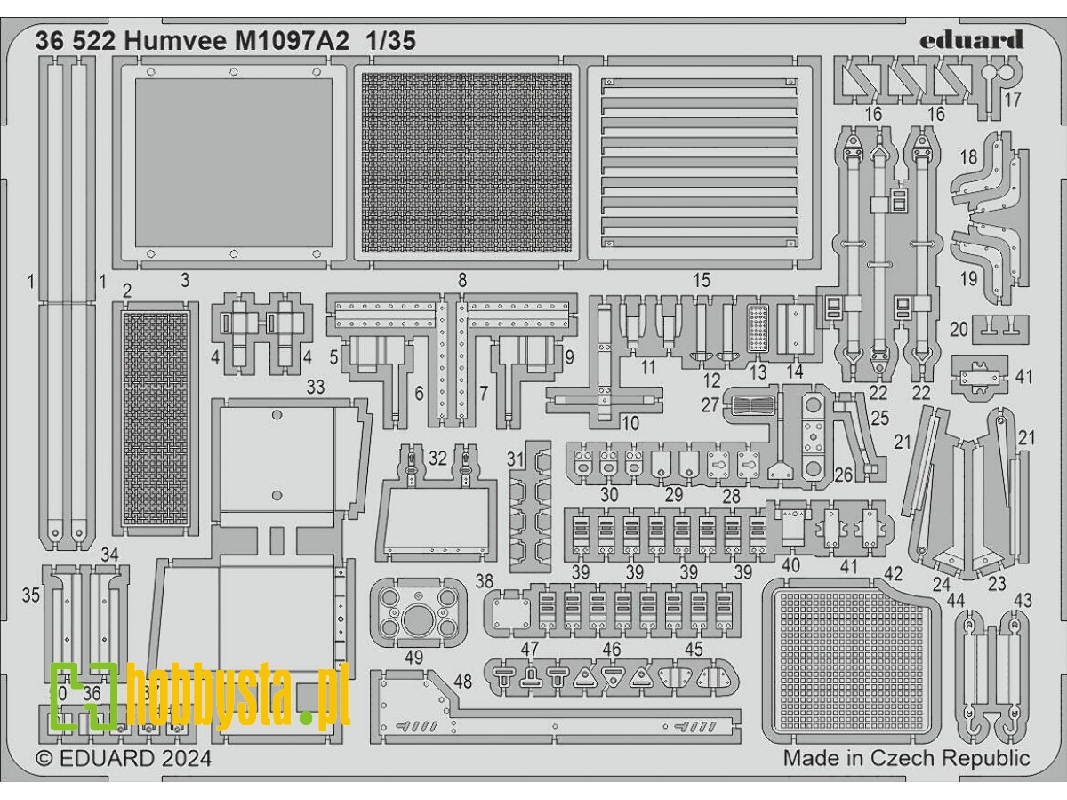 Humvee M1097A2 1/35 - ICM - zdjęcie 1 Humvee M1097A2 1/35 - ICM - zdjęcie 1