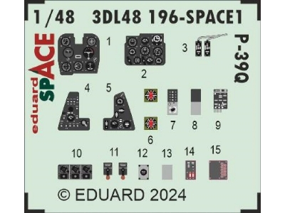 P-39Q SPACE 1/48 - ARMA HOBBY - zdjęcie 1