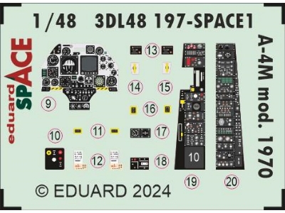 A-4M mod.  1970 SPACE 1/48 - MAGIC FACTORY - zdjęcie 1