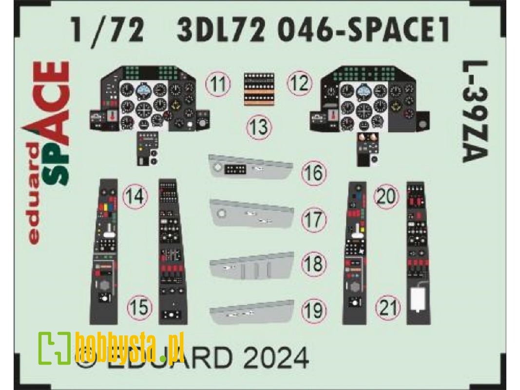 L-39ZA SPACE 1/72 - EDUARD - zdjęcie 1 L-39ZA SPACE 1/72 - EDUARD - zdjęcie 1