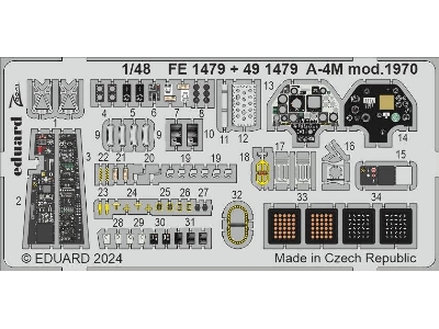 A-4M mod.  1970 1/48 - MAGIC FACTORY - zdjęcie 2