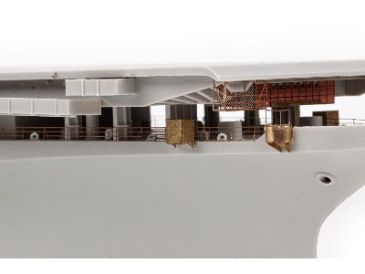 USS Midway CV-41 part 2 1/350 - TRUMPETER - zdjęcie 6
