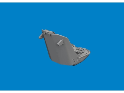 Fw 190A seat w/  integral belts PRINT 1/48 - EDUARD - zdjęcie 2