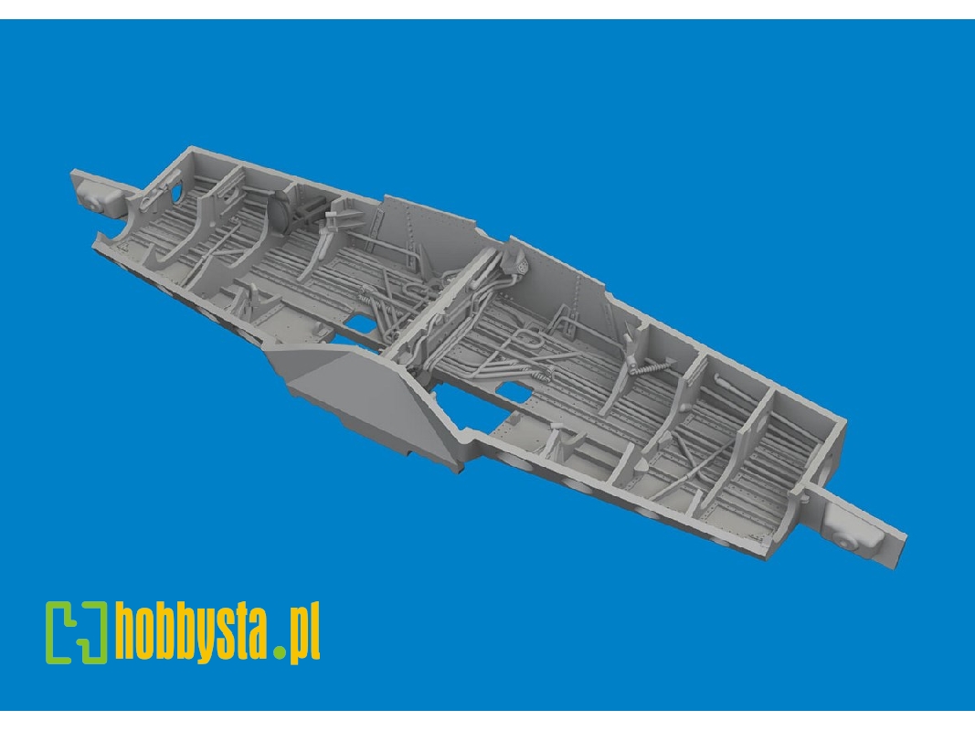 P-51D wheel bay PRINT 1/72 - EDUARD - zdjęcie 1 P-51D wheel bay PRINT 1/72 - EDUARD - zdjęcie 1