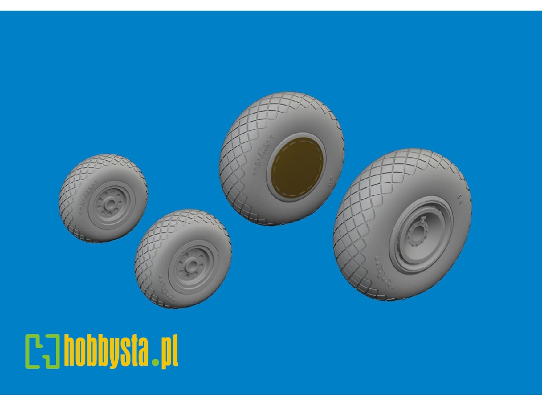 B-24H wheels 1/72 - AIRFIX - zdjęcie 1 B-24H wheels 1/72 - AIRFIX - zdjęcie 1
