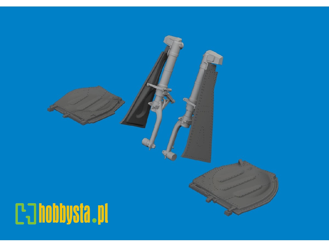 P-51D undercarriage legs PRINT 1/72 - EDUARD - zdjęcie 1 P-51D undercarriage legs PRINT 1/72 - EDUARD - zdjęcie 1