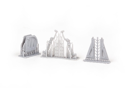 P-51D undercarriage legs PRINT 1/72 - EDUARD - zdjęcie 4