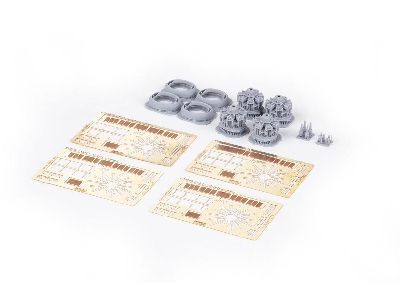 B-24H engines PRINT 1/72 - AIRFIX - zdjęcie 5