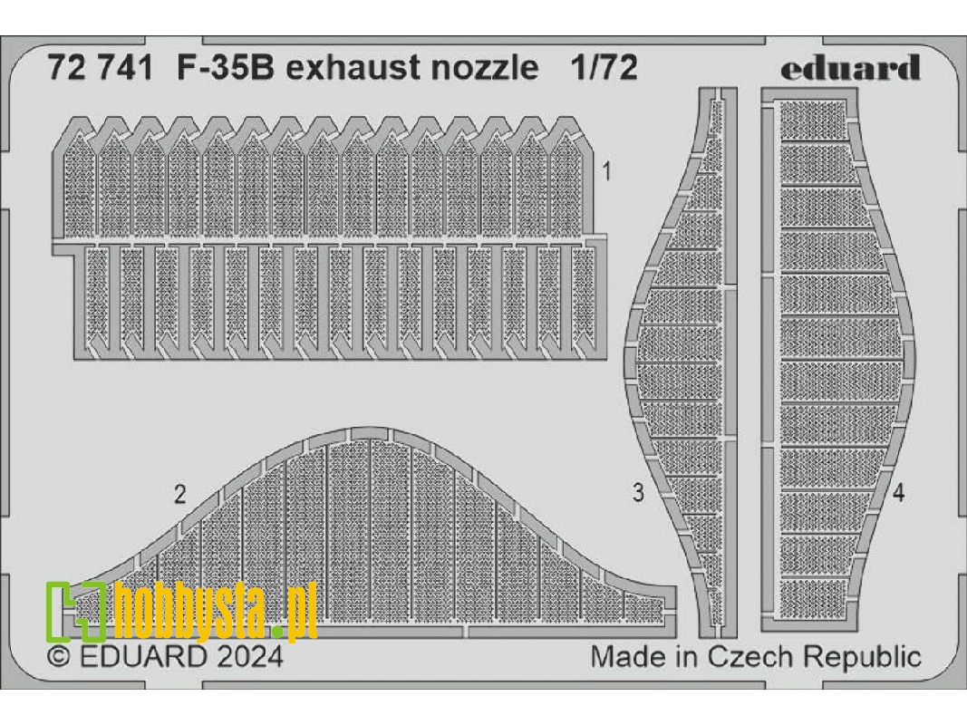 F-35B exhaust nozzle 1/72 - TAMIYA - zdjęcie 1 F-35B exhaust nozzle 1/72 - TAMIYA - zdjęcie 1