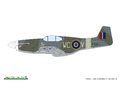 P-51B/ C Mustang w/  dorsal fin 1/48 - zdjęcie 5