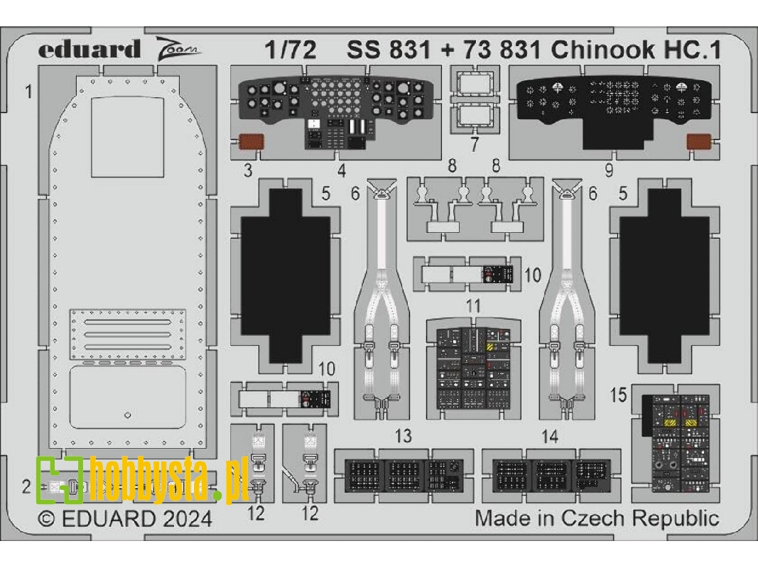 Chinook HC.1 1/72 - AIRFIX - zdjęcie 1 Chinook HC.1 1/72 - AIRFIX - zdjęcie 1