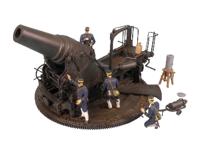 Ija 28cm Howitzer With 4 Figures - zdjęcie 2