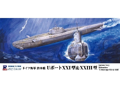 German Navy Submarines U-boat Type Xxi & Xxiii - zdjęcie 1