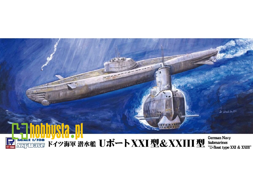 German Navy Submarines U-boat Type Xxi & Xxiii - zdjęcie 1 German Navy Submarines U-boat Type Xxi & Xxiii - zdjęcie 1