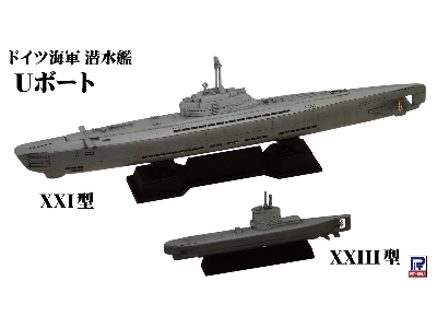 German Navy Submarines U-boat Type Xxi & Xxiii - zdjęcie 2