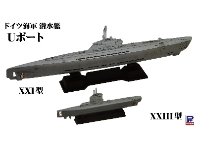 German Navy Submarines U-boat Type Xxi & Xxiii - zdjęcie 3