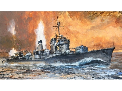 Ijn Destroyer Fubuki With Hull Parts - zdjęcie 1