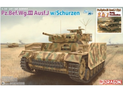 Pz.Bef.Wg.Iii Ausf.J W/Schürzen (2 In 1) - zdjęcie 1