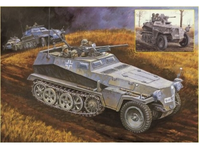 Sd.Kfz.250 Ausf.A Shutzenpanzerwagen (Full Interior) - zdjęcie 1