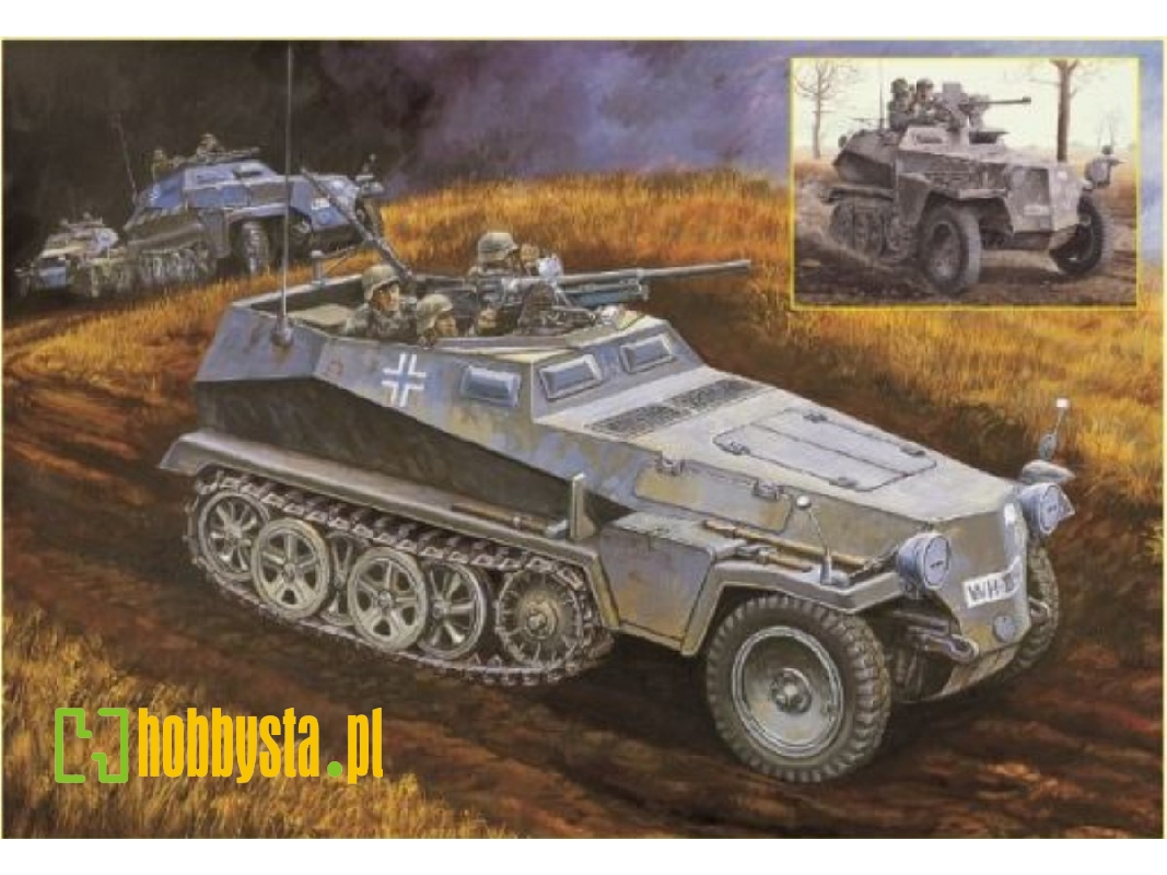 Sd.Kfz.250 Ausf.A Shutzenpanzerwagen (Full Interior) - zdjęcie 1 Sd.Kfz.250 Ausf.A Shutzenpanzerwagen (Full Interior) - zdjęcie 1