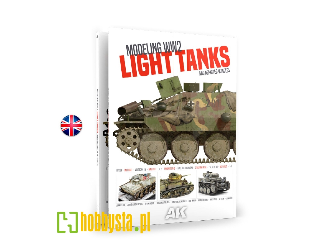 Modeling Ww2 Light Tanks And Armored Vehicles (English) - zdjęcie 1 Modeling Ww2 Light Tanks And Armored Vehicles (English) - zdjęcie 1
