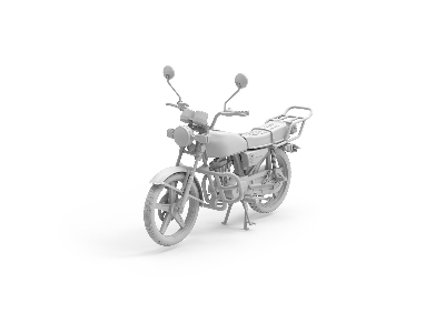 Cg125 Japanese Motorcycle - zdjęcie 2