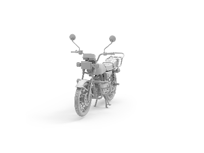 Cg125 Japanese Motorcycle - zdjęcie 3