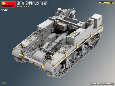 British Stuart Mk.I &#8220;honey" Early Prod. Interior Kit - zdjęcie 12