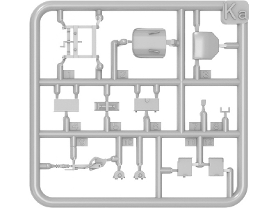 British Stuart Mk.I &#8220;honey" Early Prod. Interior Kit - zdjęcie 17