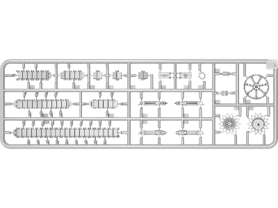 British Stuart Mk.I &#8220;honey" Early Prod. Interior Kit - zdjęcie 32