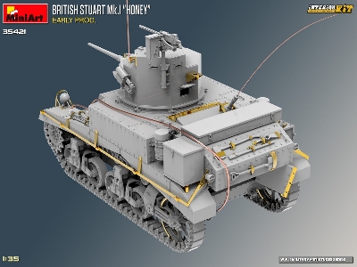 British Stuart Mk.I &#8220;honey" Early Prod. Interior Kit - zdjęcie 34