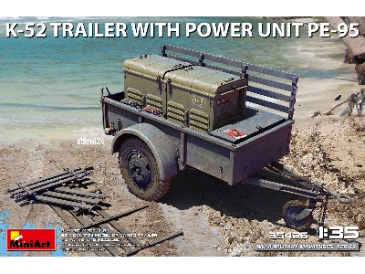 K-52 Trailer W/power Unit Pe-95 - zdjęcie 1