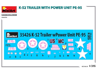 K-52 Trailer W/power Unit Pe-95 - zdjęcie 2