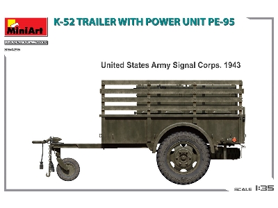 K-52 Trailer W/power Unit Pe-95 - zdjęcie 4