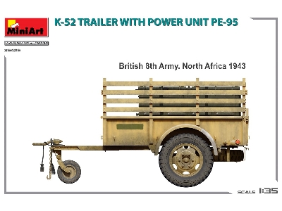K-52 Trailer W/power Unit Pe-95 - zdjęcie 5