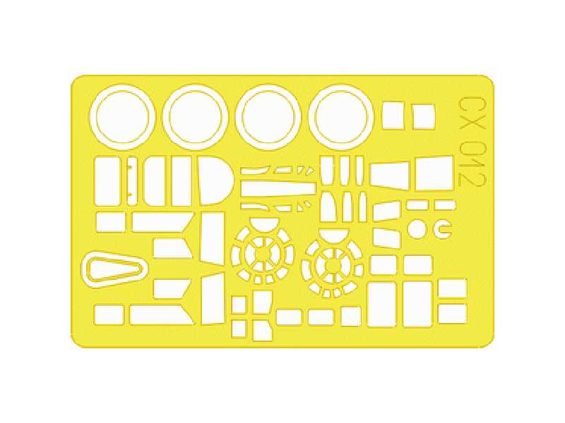 B-17F 1/72 - Hasegawa - maski - zdjęcie 1 B-17F 1/72 - Hasegawa - maski - zdjęcie 1