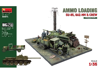 Ammo Loading. Su-85, Gaz-mm & Crew. Big Set - zdjęcie 1