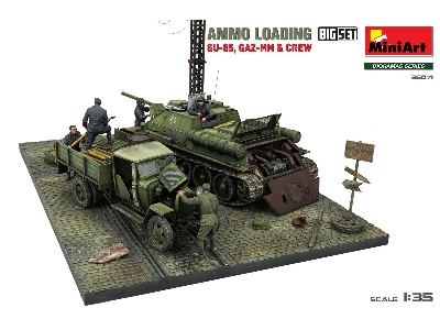 Ammo Loading. Su-85, Gaz-mm & Crew. Big Set - zdjęcie 2