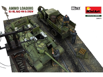 Ammo Loading. Su-85, Gaz-mm & Crew. Big Set - zdjęcie 3
