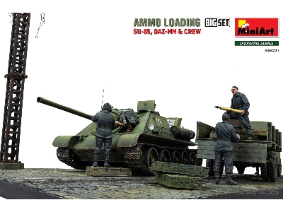 Ammo Loading. Su-85, Gaz-mm & Crew. Big Set - zdjęcie 6
