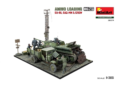 Ammo Loading. Su-85, Gaz-mm & Crew. Big Set - zdjęcie 7