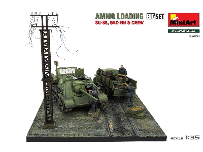 Ammo Loading. Su-85, Gaz-mm & Crew. Big Set - zdjęcie 9