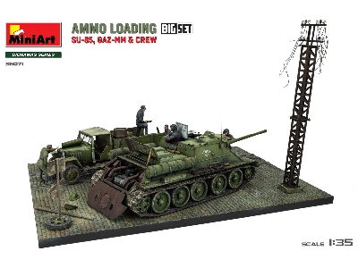 Ammo Loading. Su-85, Gaz-mm & Crew. Big Set - zdjęcie 11
