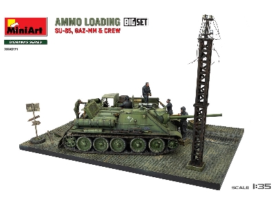 Ammo Loading. Su-85, Gaz-mm & Crew. Big Set - zdjęcie 12