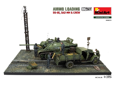 Ammo Loading. Su-85, Gaz-mm & Crew. Big Set - zdjęcie 14