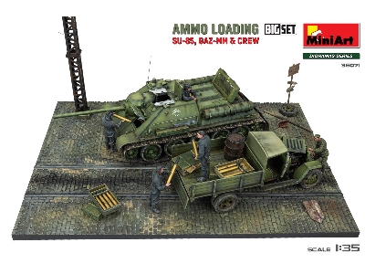 Ammo Loading. Su-85, Gaz-mm & Crew. Big Set - zdjęcie 15