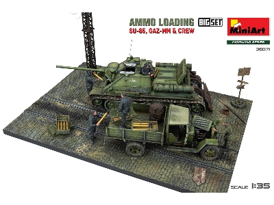 Ammo Loading. Su-85, Gaz-mm & Crew. Big Set - zdjęcie 16