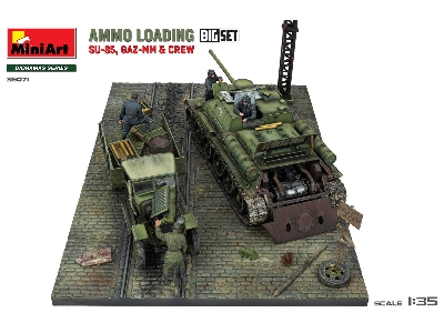 Ammo Loading. Su-85, Gaz-mm & Crew. Big Set - zdjęcie 17